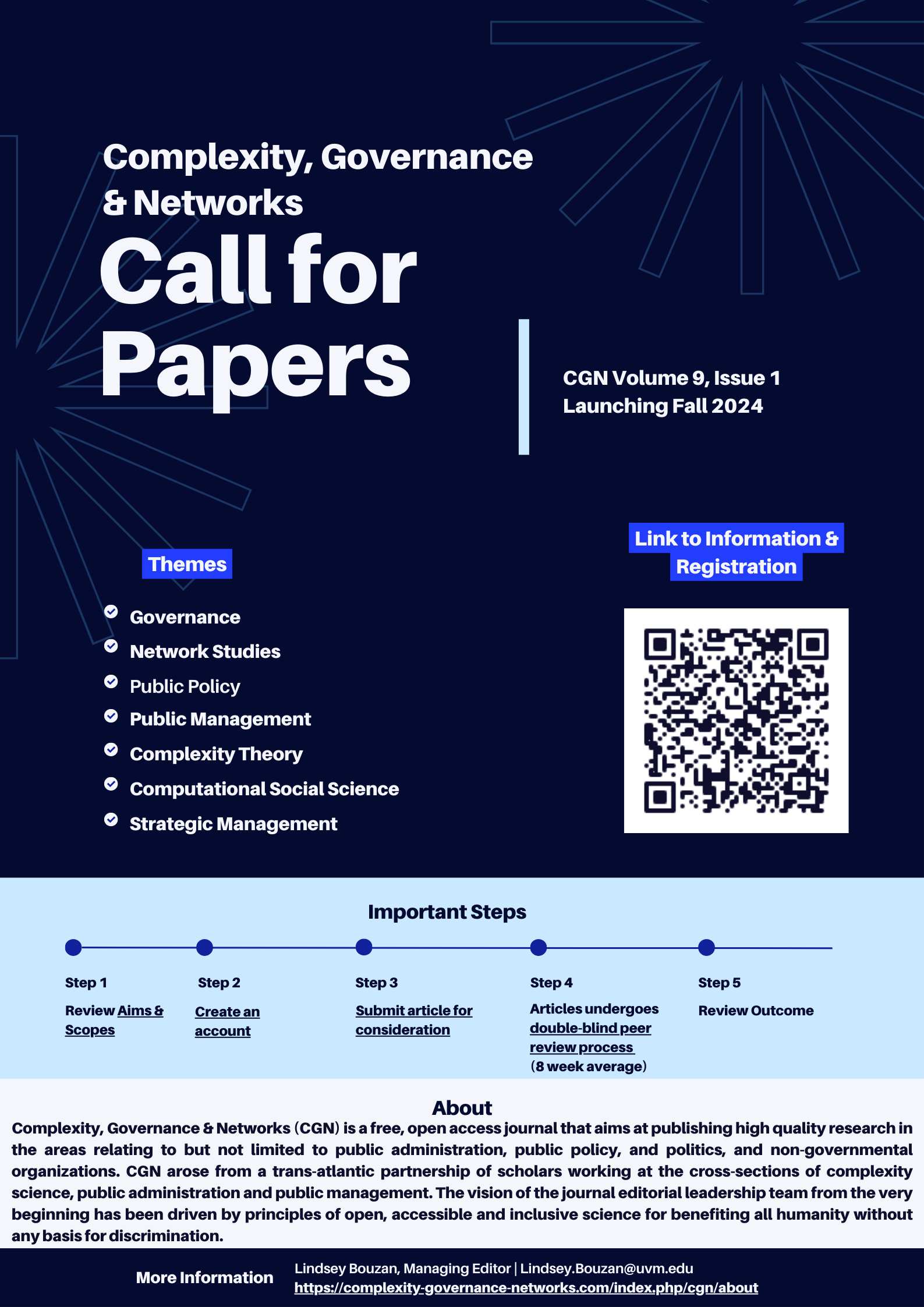 We are excited to announce "Call for Papers" for Volume 9